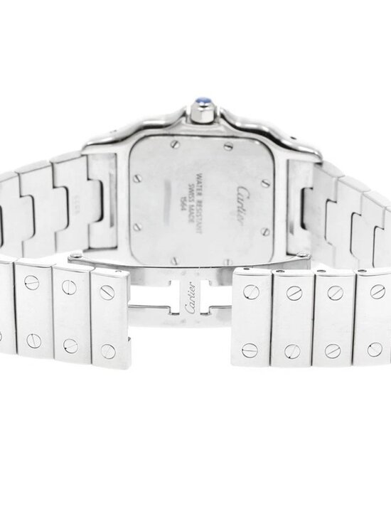 CARTIER Santos GalbeeLM W20060D6 Date beige Dial Quartz Men\'s Watch_960599 main image 6